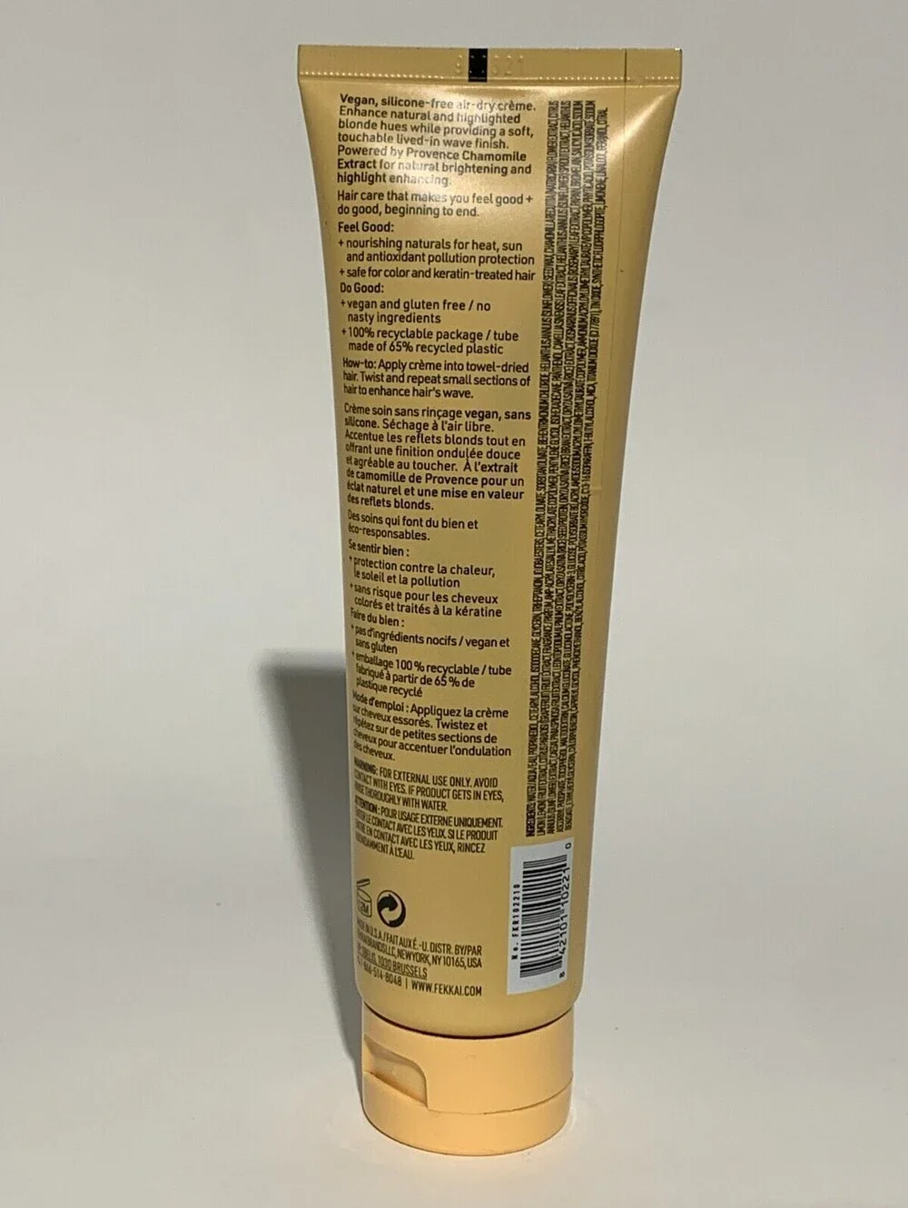 NEW Fekkai Baby Blonde Multi-tasker Brightening Air-Dry Creme 5oz 150ml